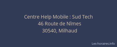 Centre Help Mobile : Sud Tech