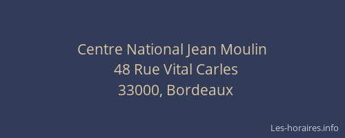 Centre National Jean Moulin