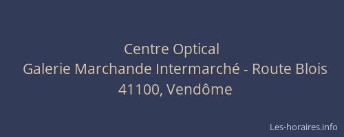Centre Optical