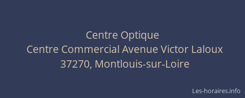 Centre Optique