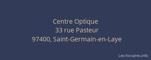 Centre Optique