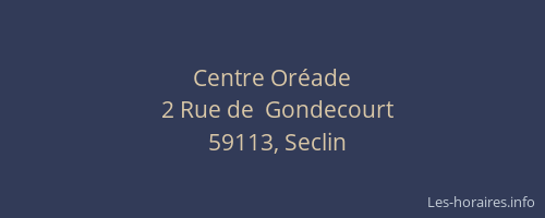 Centre Oréade
