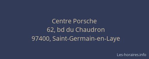 Centre Porsche