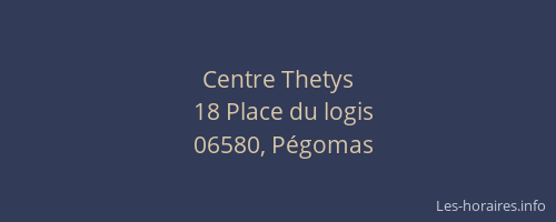Centre Thetys