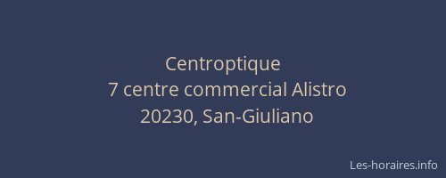 Centroptique