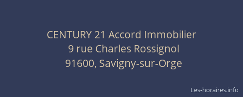 CENTURY 21 Accord Immobilier