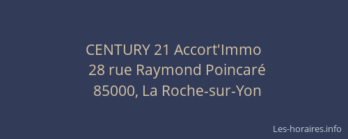 CENTURY 21 Accort'Immo