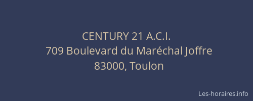 CENTURY 21 A.C.I.