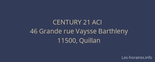 CENTURY 21 ACI