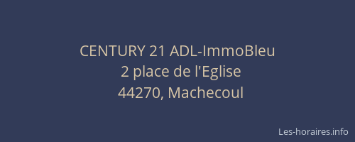 CENTURY 21 ADL-ImmoBleu