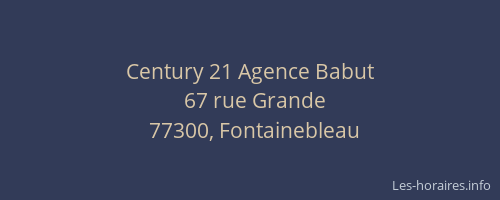 Century 21 Agence Babut