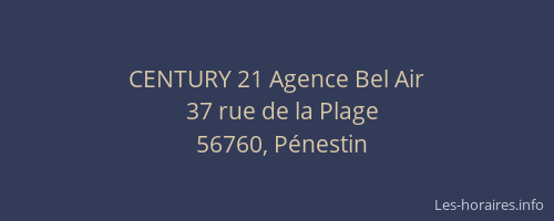 CENTURY 21 Agence Bel Air