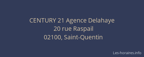 CENTURY 21 Agence Delahaye