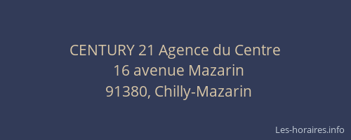 CENTURY 21 Agence du Centre