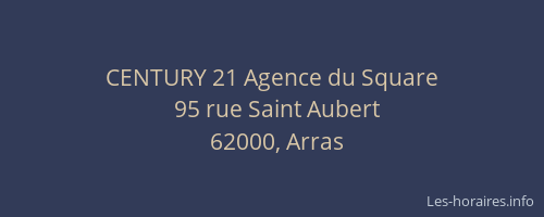 CENTURY 21 Agence du Square