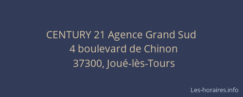 CENTURY 21 Agence Grand Sud