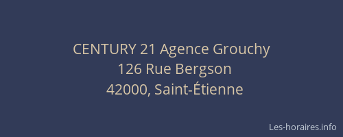 CENTURY 21 Agence Grouchy