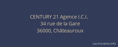 CENTURY 21 Agence I.C.I.
