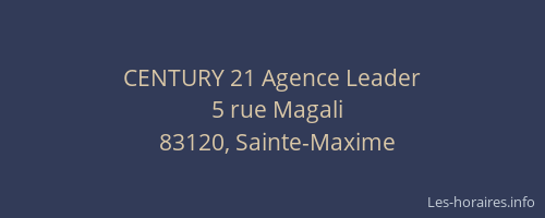 CENTURY 21 Agence Leader