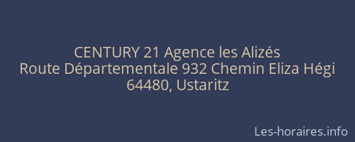 CENTURY 21 Agence les Alizés