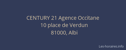 CENTURY 21 Agence Occitane