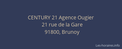 CENTURY 21 Agence Ougier
