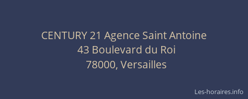 CENTURY 21 Agence Saint Antoine