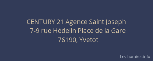 CENTURY 21 Agence Saint Joseph