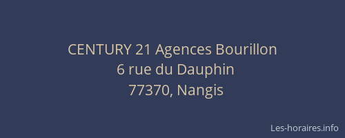 CENTURY 21 Agences Bourillon