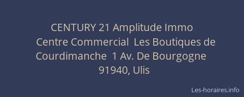 CENTURY 21 Amplitude Immo