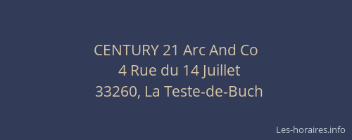 CENTURY 21 Arc And Co