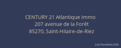 CENTURY 21 Atlantique Immo