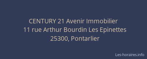 CENTURY 21 Avenir Immobilier