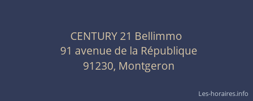 CENTURY 21 Bellimmo