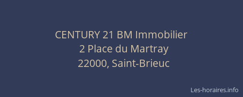 CENTURY 21 BM Immobilier