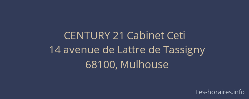 CENTURY 21 Cabinet Ceti