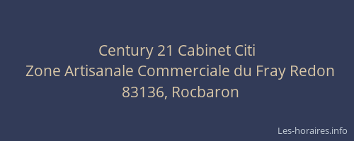 Century 21 Cabinet Citi