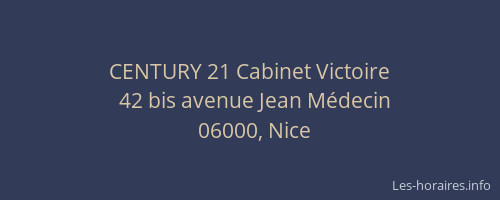 CENTURY 21 Cabinet Victoire