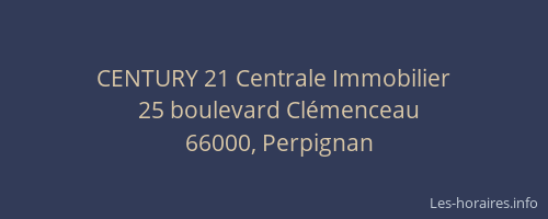 CENTURY 21 Centrale Immobilier