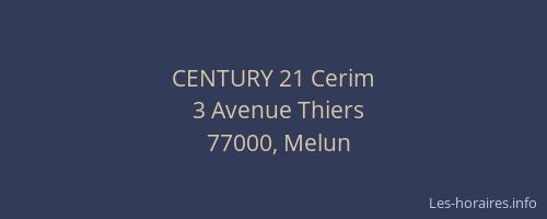 CENTURY 21 Cerim