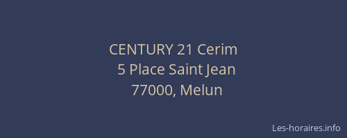 CENTURY 21 Cerim