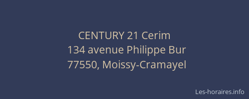 CENTURY 21 Cerim