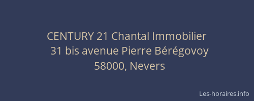 CENTURY 21 Chantal Immobilier