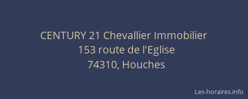 CENTURY 21 Chevallier Immobilier