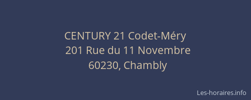 CENTURY 21 Codet-Méry