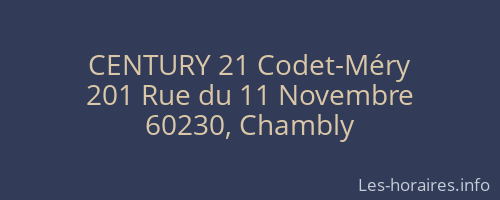 CENTURY 21 Codet-Méry
