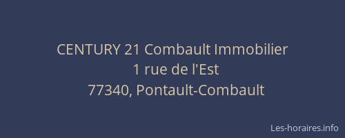CENTURY 21 Combault Immobilier