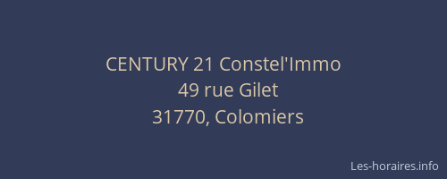 CENTURY 21 Constel'Immo