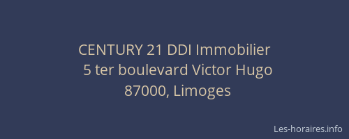 CENTURY 21 DDI Immobilier