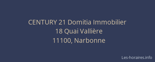 CENTURY 21 Domitia Immobilier